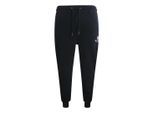 Aquascutum Active Basic Rib Track Pant Schwarze Jogginghose