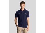 Lyle & Scott Herren-Poloshirt mit Co-Ordinates-Print in Marineblau
