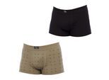Pack-2 Boxershorts aus atmungsaktivem Stoff KLB2 Herren