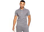 Enzo | Herren Zip Up Polo Shirt