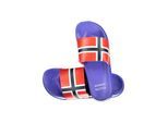 Norwegen Flagge Sandalen Freizeit Schuhe