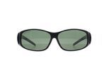 Montana Rechthoek Unisex Mat Zwart G15 Gepolariseerd MFO1 Fit Over Bril Zonnebril