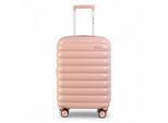 Harde koffer 37 x 22 x 55 cm Roze TSA-veilige bagagekoffer Geschikt voor Easyjet, Ryanair