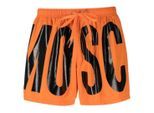 Moschino merklogo oranje korte zwemshort