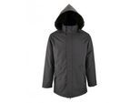 SOLS Unisex Volwassenen Robyn Gewatteerd Jasje (Houtskool)