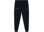 Marineblaue Jogginghose von Lyle & Scott mit Koordinatenmuster
