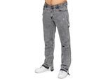 Enzo Milano | Herren Jeans mit geteiltem Saum