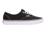 Herren Damen Vans Authentic Canvas Sneaker - (Schwarz / Weiß)