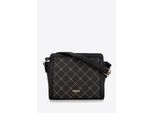 Wittchen Dames Crossbody Tas in Monogram Zwart Leer