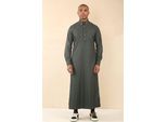 Groene Thobe voor heren, Arabische kleding uit Saoedi-Arabië, islamitische kleding, Jubba-gewaad
