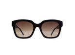 Guess GF6128 52F dunkle havannabraune Sonnenbrille mit Farbverlauf