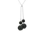 DIADEMA - Halskette Black Night - Kristall Schwarz - Love Jewelry Collection