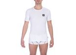Bikkembergs Weißes Baumwoll-T-Shirt