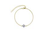 Calle-Armband - Gold und Kristall