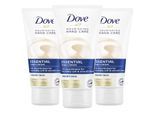 Dove Pflegende Handpflege Essential NutriDUO Handcreme für trockene Haut 75ml, 3er-Pack