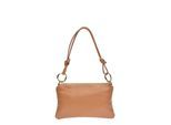 Anna Luchini Brown Rundleer Tas