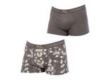 Pack-2 Boxershorts aus atmungsaktivem Stoff KLB2 Herren
