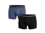 Verpakking van 2 Herenshorts van Elastisch Katoen D6578