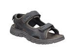 JOSEF SEIBEL Brendan 04 | Sandale für Herren | Grau Brendan 04, asphalt-kombi