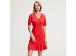 Minimalistische trapeze jerseyjurk