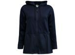 Puma Evo Drapey Marineblaue Trainingsjacke für Damen
