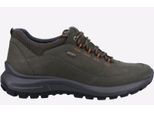 Cotswold Dumbleton Leder Herren Khaki Schnürschuhe