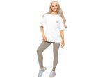 Enzo Milano | Womens Oversized T-Shirt & Leggings Set