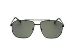 Guess Groene Lens Matte Zwarte Zonnebril