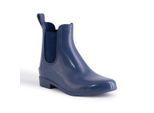 Aus Wooli Australia Womens Regenlaarzen Met Inlegzool Van Schaapsvacht NAVY