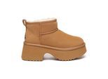 EVER AU Australien Damen Nicobar 3-Wege Stil Plattform Stiefel