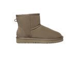 EVER AU Damen Leder Kurzstiefel - Ostrich