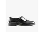 Griffin Stad Zwarte Leren Schoenen