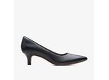 Shondrah Jade schwarze Leder Schuhe