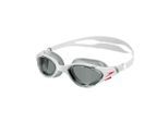Speedo Uniseks Volwassene 2.0 Biofuse zwembril (Wit/Rook)