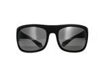 Polaroid Wrap Mens Schwarz Grau Grau Polarisierte Sonnenbrille