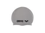 Arena Unisex Volwassen Klassieke Silicone Zwemcap (Zilver/Zwart)