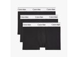 Calvin Klein MODERN COTTON STRETCH Heren 3-Pack Boxers Zwart