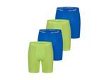 Happy Shorts Heren Retro Boxer Neon Lang 4-Pack Retro korte broeken, vintage boxers,