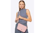 Wittchen Dames Crossbody Tas met Klep, Roze, Eco-leer