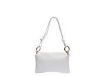 Anna Luchini Wit Rundleer Tas