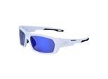 Breed Sirus gepolariseerde zonnebril - Wit/Blauw