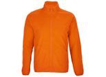 SOLS Heren Factor Gerecycleerd Fleece Jas (Oranje)
