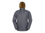 Mountain Warehouse Torrent Waterdichte Jas voor heren (Grijs)