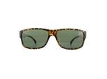 Timberland rechthoek heren donkere havana groene zonnebril