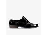 Hamble Eiken Zwarte Lak Schoenen