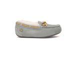 EVER AU Damen Lederslipper – Crested