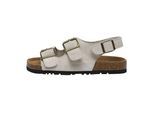EVER AU Damen Leder Sandalen - Flame