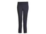 Blauwe broek met slanke pasvorm van Conquista Fashion