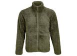 SOLS Vink Fluffy Jacket voor volwassenen (Leger)