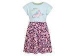 Mountain Warehouse Jurk van organisch katoen met luipaardprint voor meisjes (Lichtblauw)